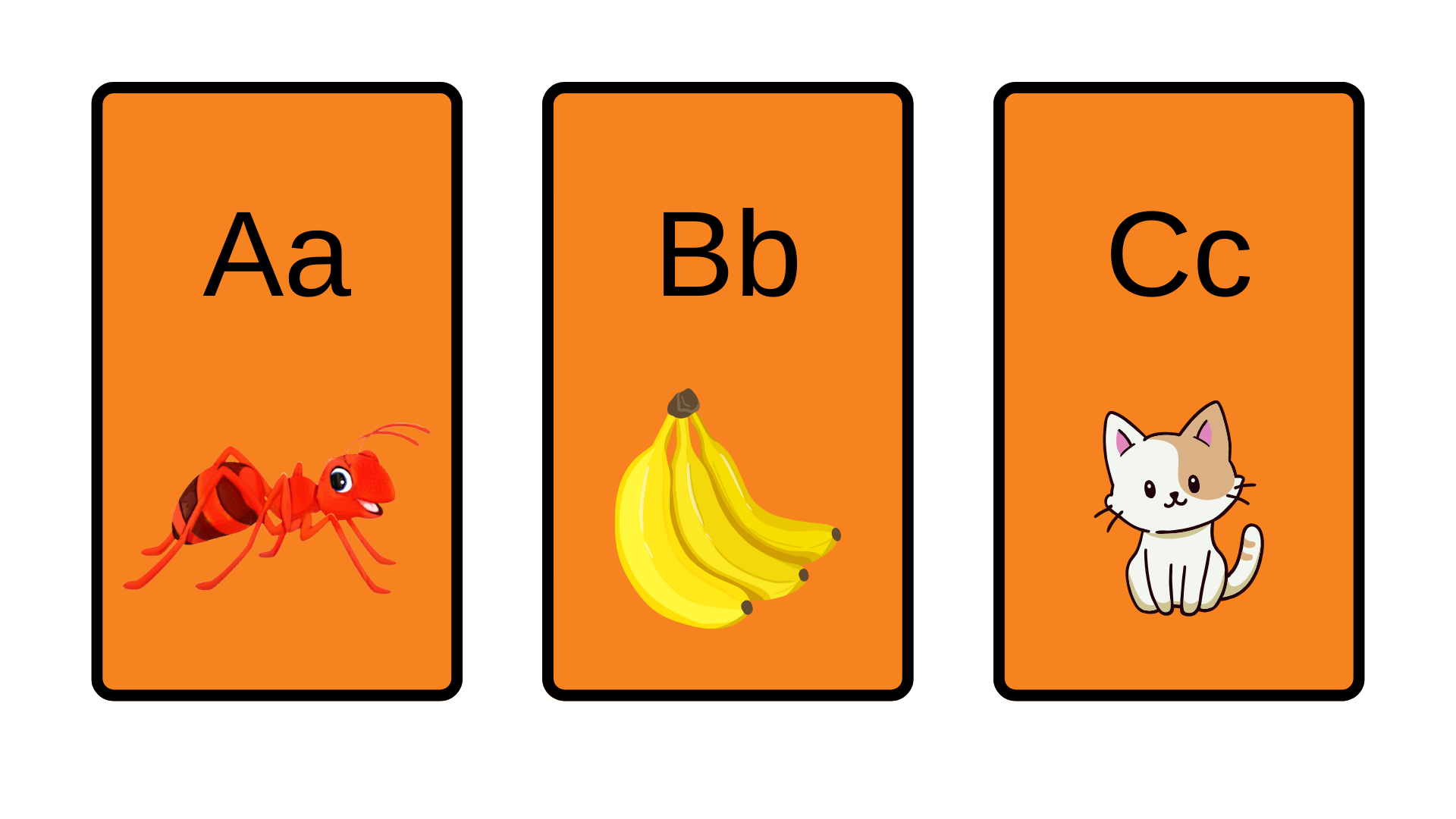 letter recognition flashcards