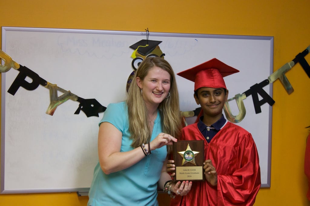 Math Genie Graduate attributes his success to his time spent at Math Genie learning the fundamentals of math 